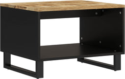 vidaXL - Salontafel - 60x50x40 - cm - massief - mangohout