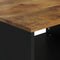 vidaXL - Salontafel - 60x50x40 - cm - massief - mangohout