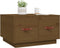 vidaXL - Salontafel - 60x53x35 - cm - massief - grenenhout - honingbruin