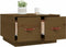 vidaXL - Salontafel - 60x53x35 - cm - massief - grenenhout - honingbruin