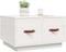 vidaXL - Salontafel - 60x53x35 - cm - massief - grenenhout - wit