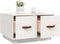 vidaXL - Salontafel - 60x53x35 - cm - massief - grenenhout - wit