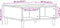 vidaXL - Salontafel - 60x60x30 - cm - bewerkt - hout - artisanaal - eiken