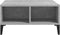 vidaXL - Salontafel - 60x60x30 - cm - bewerkt - hout - betongrijs