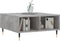 vidaXL - Salontafel - 60x60x30 - cm - bewerkt - hout - betongrijs