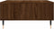 vidaXL - Salontafel - 60x60x30 - cm - bewerkt - hout - bruineiken
