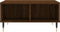 vidaXL - Salontafel - 60x60x30 - cm - bewerkt - hout - bruineiken