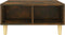 vidaXL - Salontafel - 60x60x30 - cm - bewerkt - hout - gerookt - eikenkleurig
