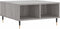 vidaXL - Salontafel - 60x60x30 - cm - bewerkt - hout - grijs - sonoma - eikenkleurig