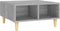 vidaXL - Salontafel - 60x60x30 - cm - bewerkt - hout - grijs - sonoma - eikenkleurig