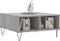 vidaXL - Salontafel - 60x60x30 - cm - bewerkt - hout - grijs - sonoma - eikenkleurig