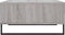 vidaXL - Salontafel - 60x60x30 - cm - bewerkt - hout - grijs - sonoma - eikenkleurig