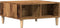 vidaXL - Salontafel - 60x60x30 - cm - bewerkt - hout - oud - houtkleurig