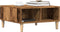 vidaXL - Salontafel - 60x60x30 - cm - bewerkt - hout - oud - houtkleurig