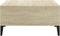 vidaXL - Salontafel - 60x60x30 - cm - bewerkt - hout - sonoma - eikenkleurig