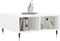 vidaXL - Salontafel - 60x60x30 - cm - bewerkt - hout - wit