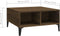 vidaXL - Salontafel - 60x60x30 - cm - spaanplaat - bruin - eikenkleur