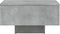 vidaXL - Salontafel - 60x60x31,5 - cm - bewerkt - hout - betongrijs