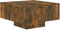 vidaXL - Salontafel - 60x60x31,5 - cm - bewerkt - hout - gerookt - eikenkleurig