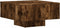 vidaXL - Salontafel - 60x60x31,5 - cm - bewerkt - hout - gerookt - eikenkleurig