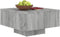 vidaXL - Salontafel - 60x60x31,5 - cm - bewerkt - hout - grijs - sonoma - eikenkleurig