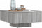 vidaXL - Salontafel - 60x60x31,5 - cm - bewerkt - hout - grijs - sonoma - eikenkleurig