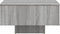 vidaXL - Salontafel - 60x60x31,5 - cm - bewerkt - hout - grijs - sonoma - eikenkleurig
