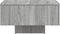 vidaXL - Salontafel - 60x60x31,5 - cm - bewerkt - hout - grijs - sonoma - eikenkleurig