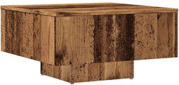 vidaXL - Salontafel - 60x60x31,5 - cm - bewerkt - hout - oud - houtkleurig