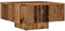 vidaXL - Salontafel - 60x60x31,5 - cm - bewerkt - hout - oud - houtkleurig