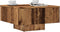 vidaXL - Salontafel - 60x60x31,5 - cm - bewerkt - hout - oud - houtkleurig