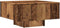 vidaXL - Salontafel - 60x60x31,5 - cm - bewerkt - hout - oud - houtkleurig