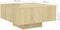 vidaXL - Salontafel - 60x60x31,5 - cm - bewerkt - hout - sonoma - eikenkleurig
