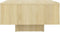 vidaXL - Salontafel - 60x60x31,5 - cm - bewerkt - hout - sonoma - eikenkleurig