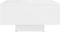 vidaXL - Salontafel - 60x60x31,5 - cm - spaanplaat - wit