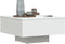 vidaXL - Salontafel - 60x60x31,5 - cm - spaanplaat - wit