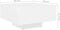 vidaXL - Salontafel - 60x60x31,5 - cm - spaanplaat - wit
