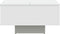 vidaXL - Salontafel - 60x60x31,5 - cm - spaanplaat - wit