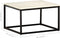 vidaXL - Salontafel - 60x60x35 - cm - echt - steen - met - marmeren - textuur - wit