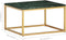 vidaXL - Salontafel - 60x60x35 - cm - echt - steen - met - marmeren - textuur - groen