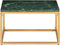 vidaXL - Salontafel - 60x60x35 - cm - echt - steen - met - marmeren - textuur - groen