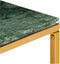 vidaXL - Salontafel - 60x60x35 - cm - echt - steen - met - marmeren - textuur - groen