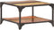 vidaXL - Salontafel - 60x60x35 - cm - massief - gerecycled - hout