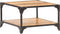 vidaXL - Salontafel - 60x60x35 - cm - massief - mangohout