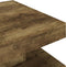 vidaXL - Salontafel - 60x60x35 - cm - MDF - donkerbruin