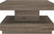 vidaXL - Salontafel - 60x60x35 - cm - MDF - grijs