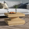 vidaXL - Salontafel - 60x60x35 - cm - MDF - lichtbruin