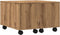 vidaXL - Salontafel - 60x60x38 - cm - bewerkt - hout - artisanaal - eikenkleurig