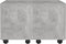 vidaXL - Salontafel - 60x60x38 - cm - bewerkt - hout - betongrijs