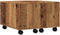 vidaXL - Salontafel - 60x60x38 - cm - bewerkt - hout - oud - houtkleurig